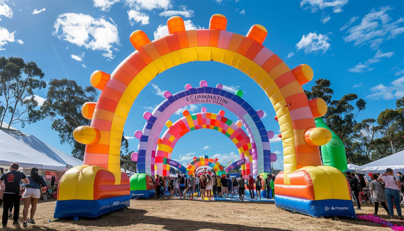Comment les structures gonflables boostent-elles la visibilité des entreprises ?